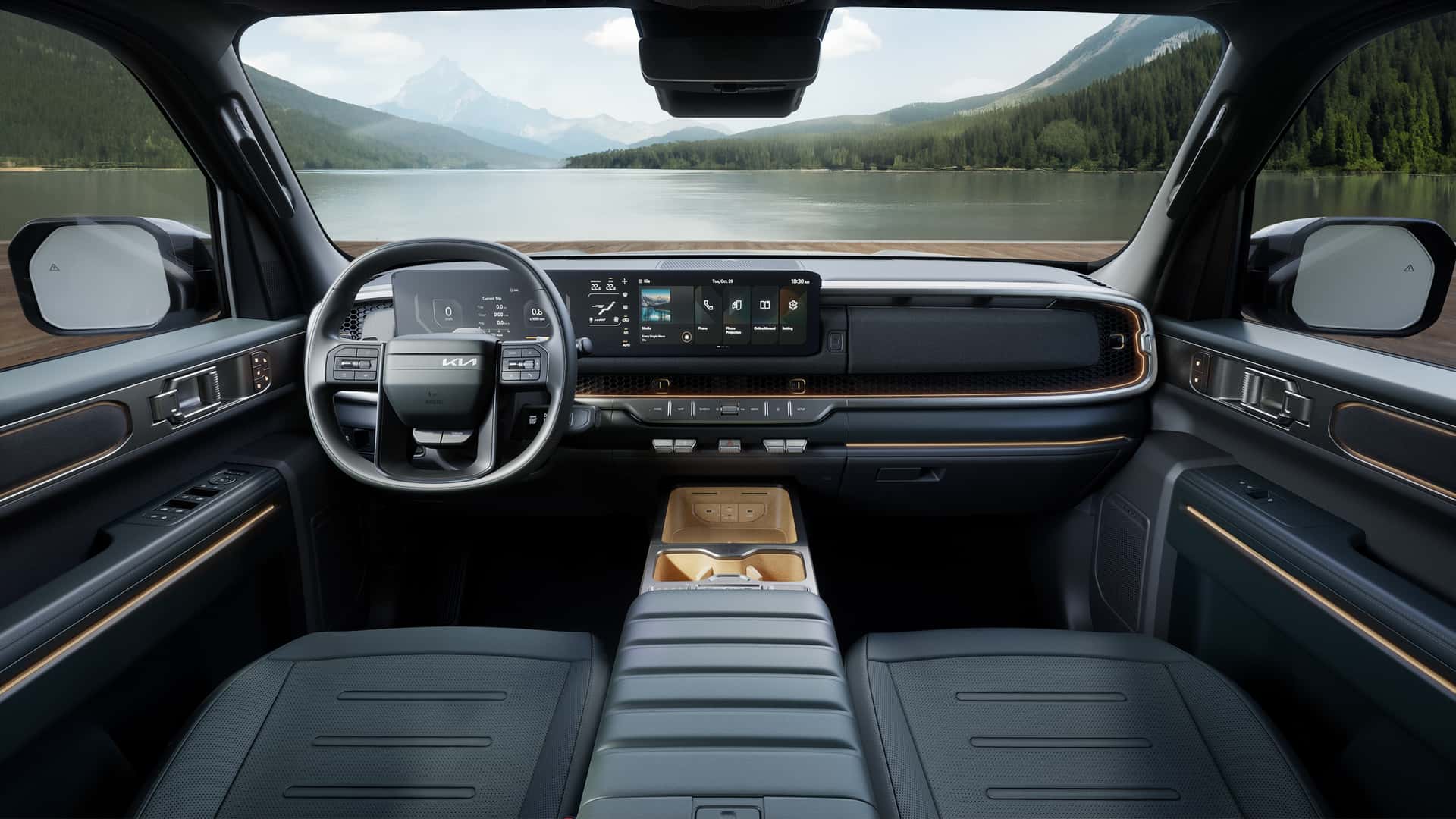 2025 kia tasman interior