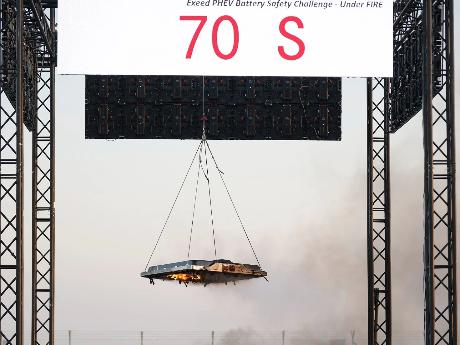 exeed live fire battery test uae