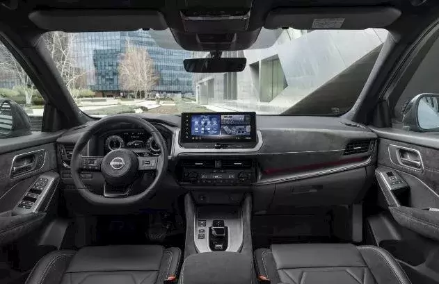 Interior of the 2025 Nissan Qashqai