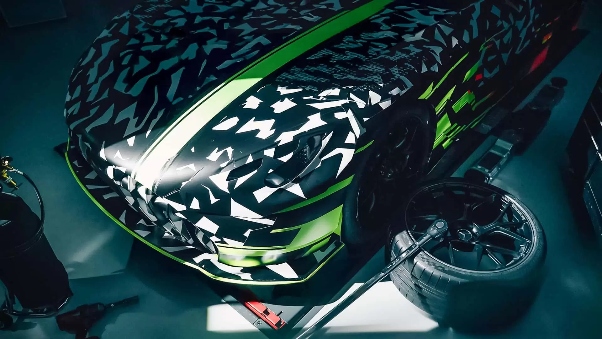 Mercedes teases wild AMG V8 GT Track Sport supercar