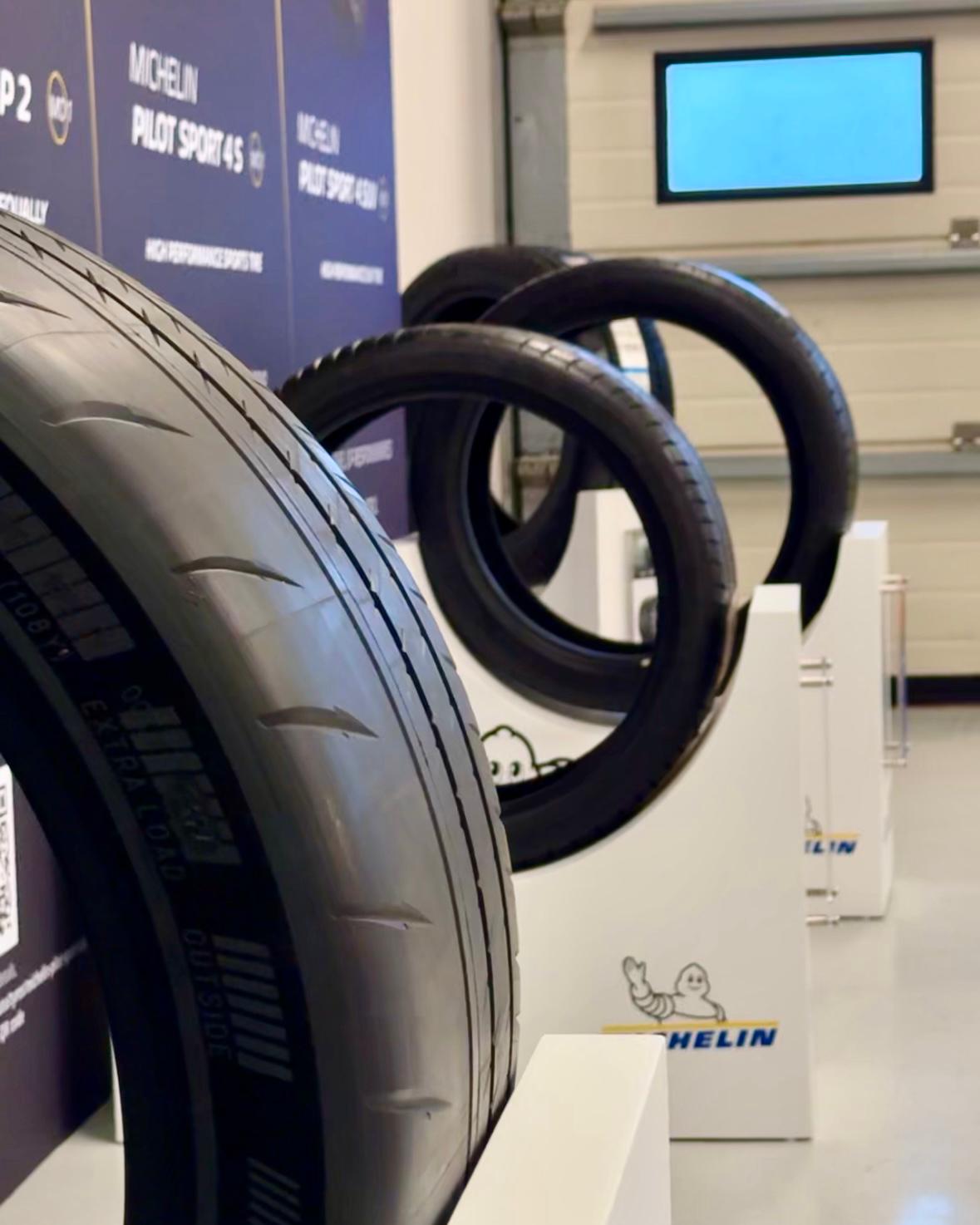 ابتكار إطارات ميشلان للسيارات الكهربائية