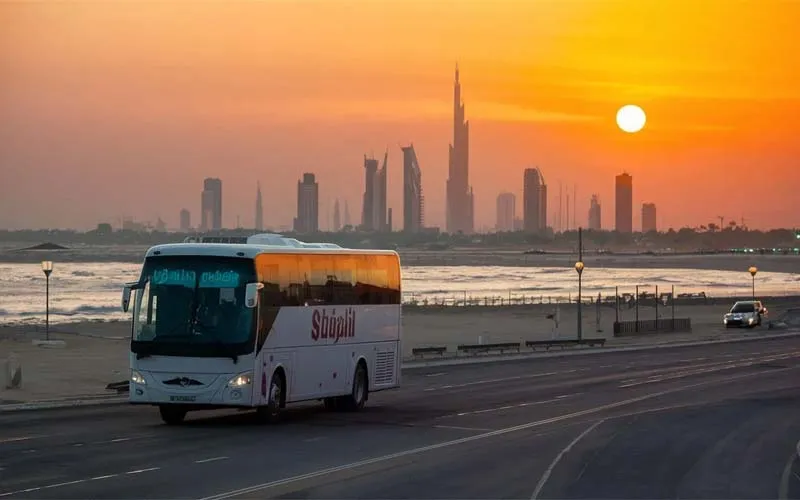الشارقة إلى دبي