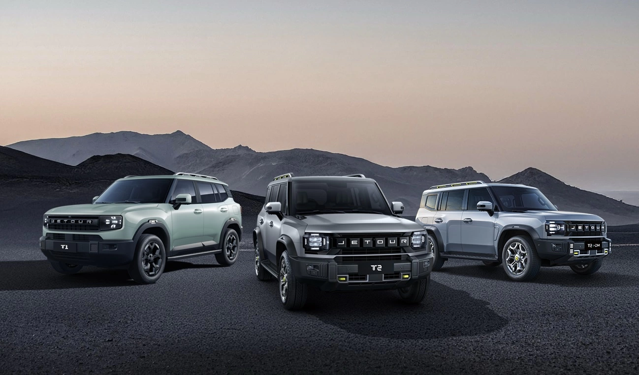 Jetour’s popular T1 and T2 SUVs in Gulf markets