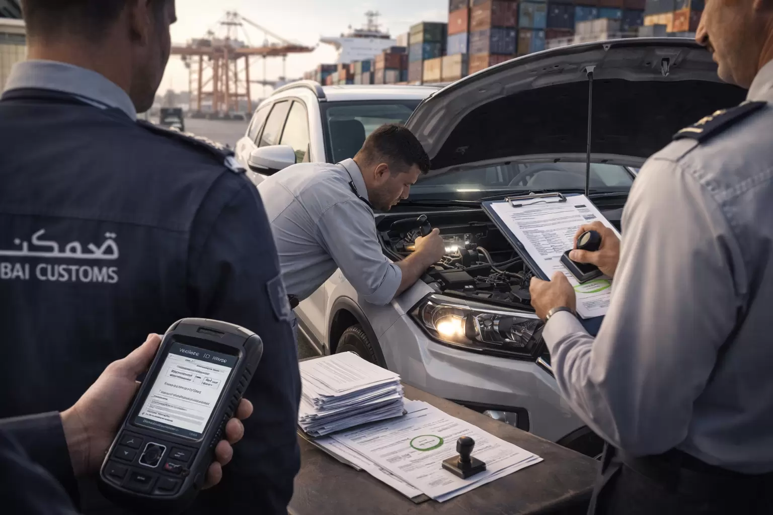 Dubai Car Export Rules for Foreigners compete guide