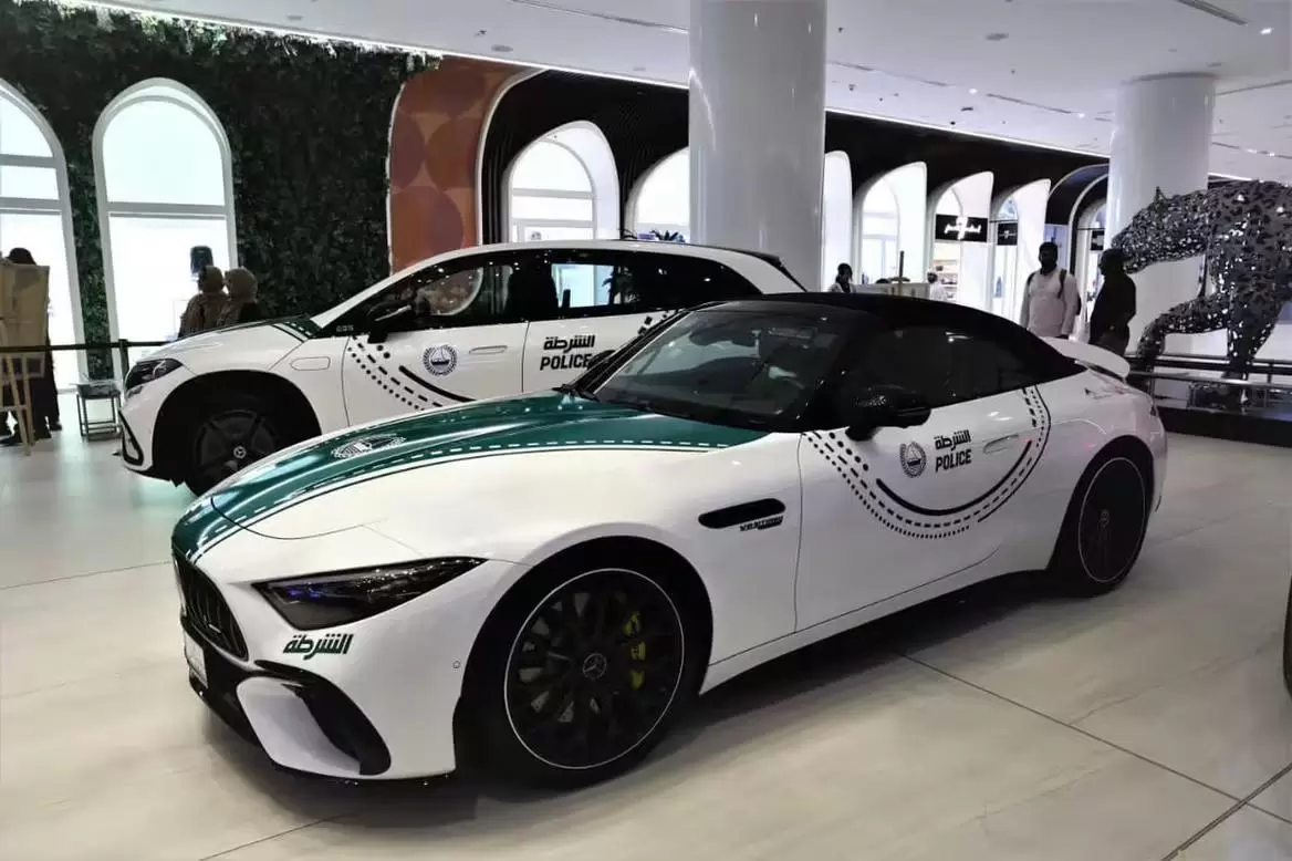 dubai police mercedes amg eqs fleet uae news
