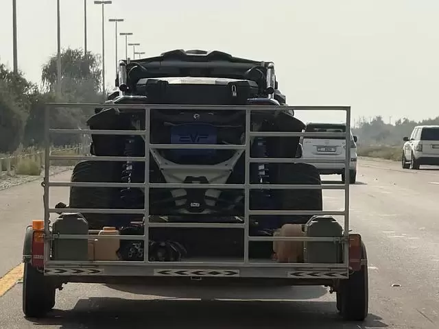 Up to Dh1000 Fine Abu Dhabi Police Warn on Bicycle Trailer Safety