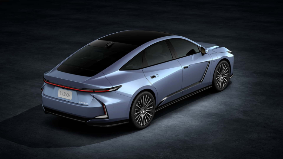 2025 lexus es hybrid electric sedan