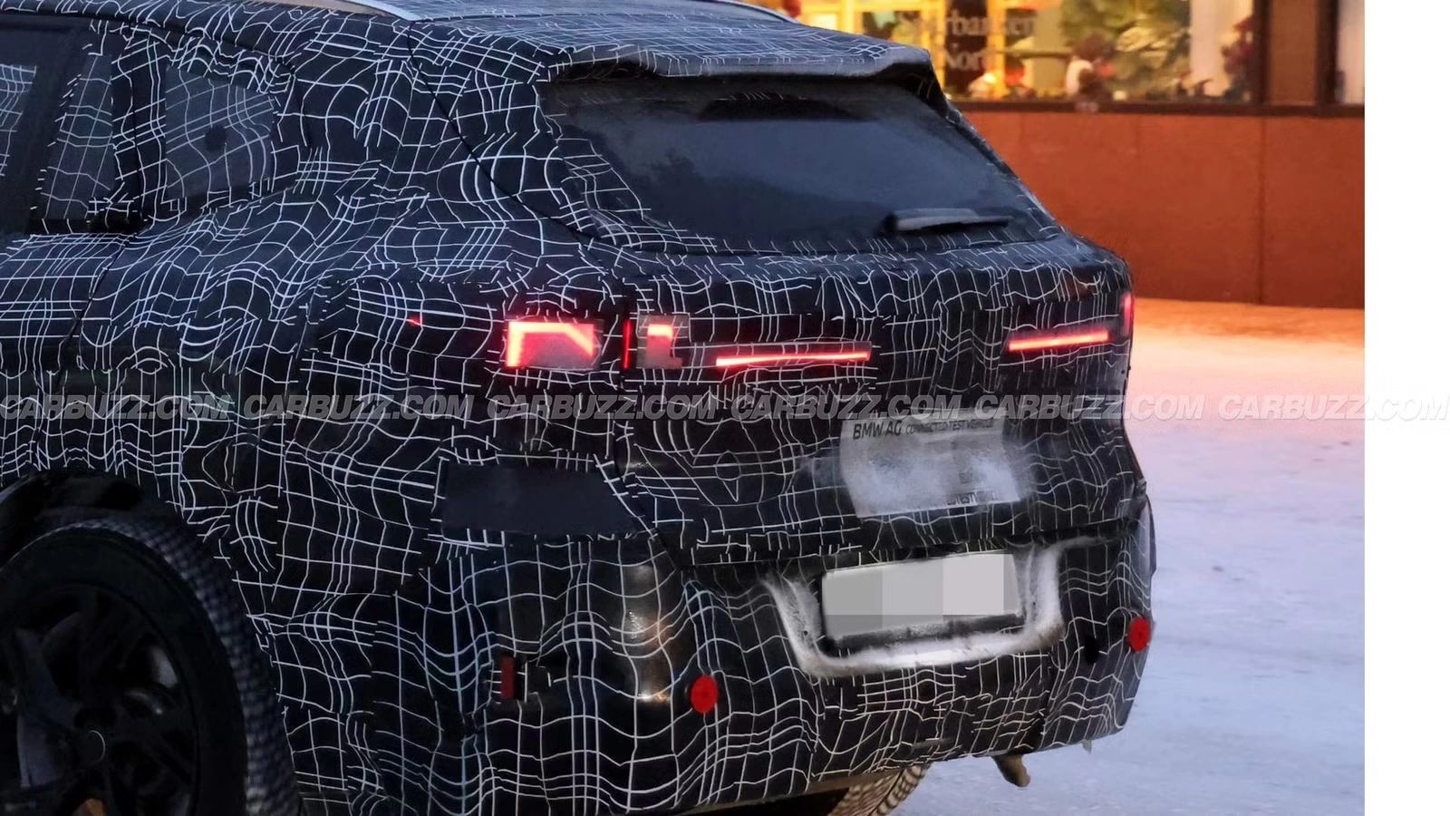 2027 BMW X5 spotted in the snow