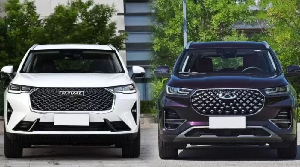 haval h6 vs chery tiggo8 used uae comparison