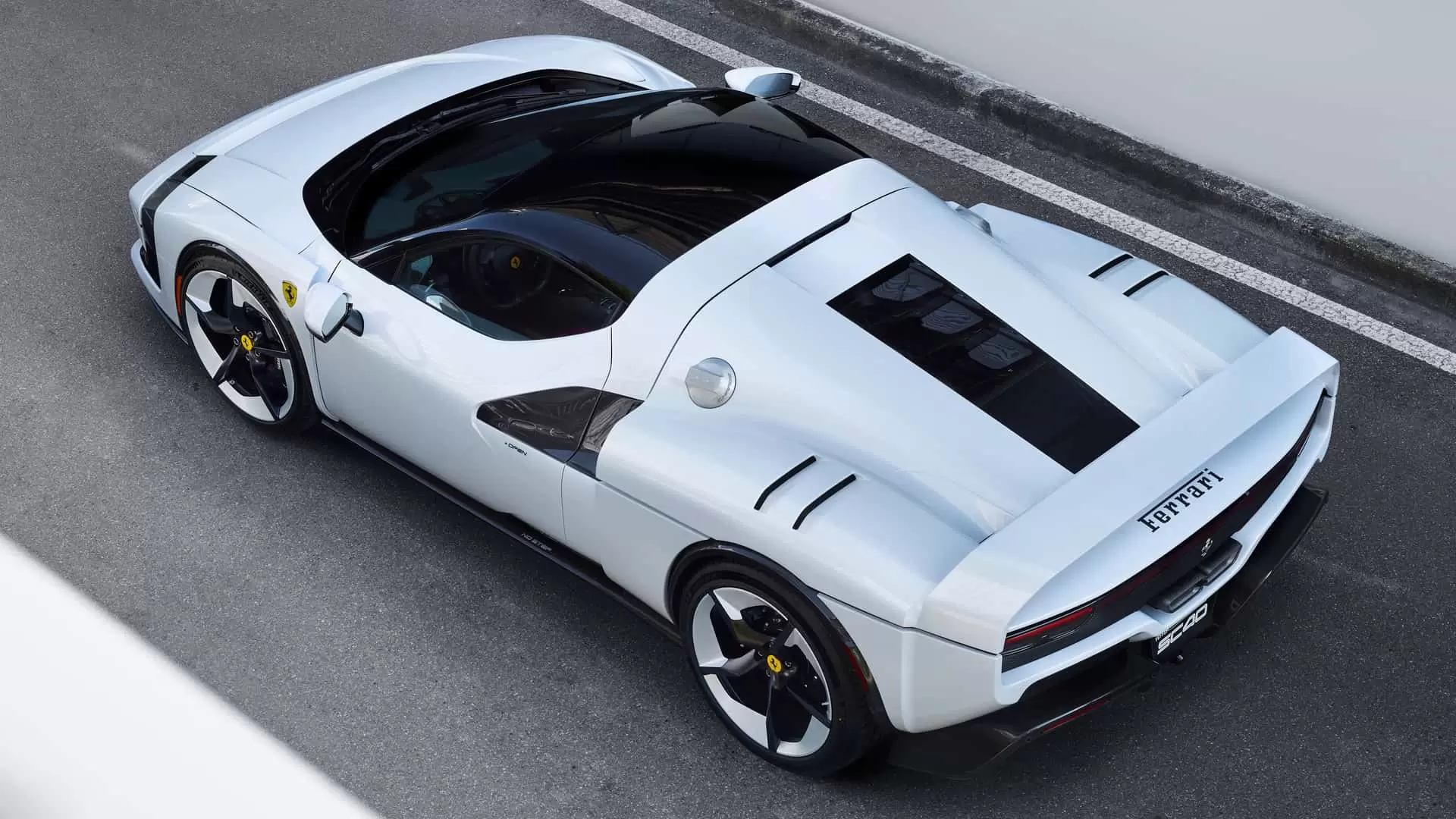 ferrari sc40 one off f40 tribute