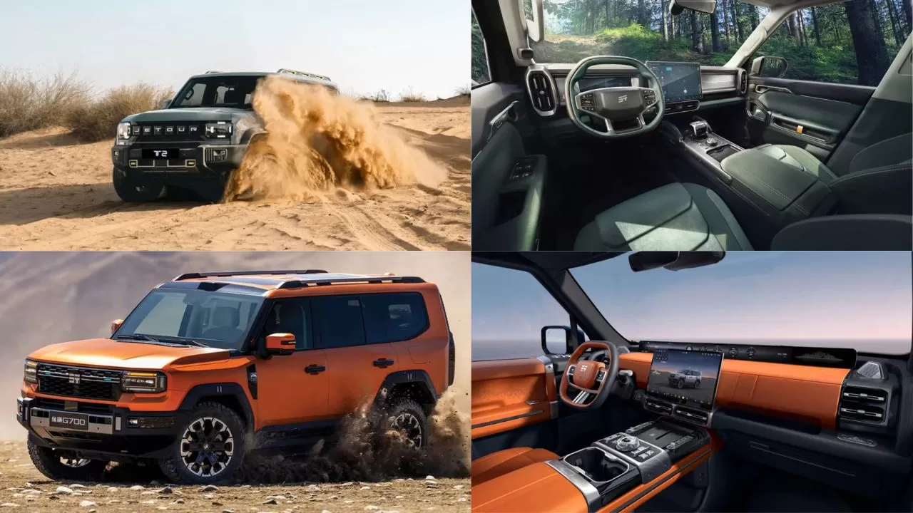 Jetour G700 vs Jetour T2