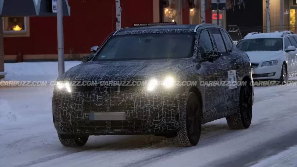 2027 BMW X5 spotted in the snow