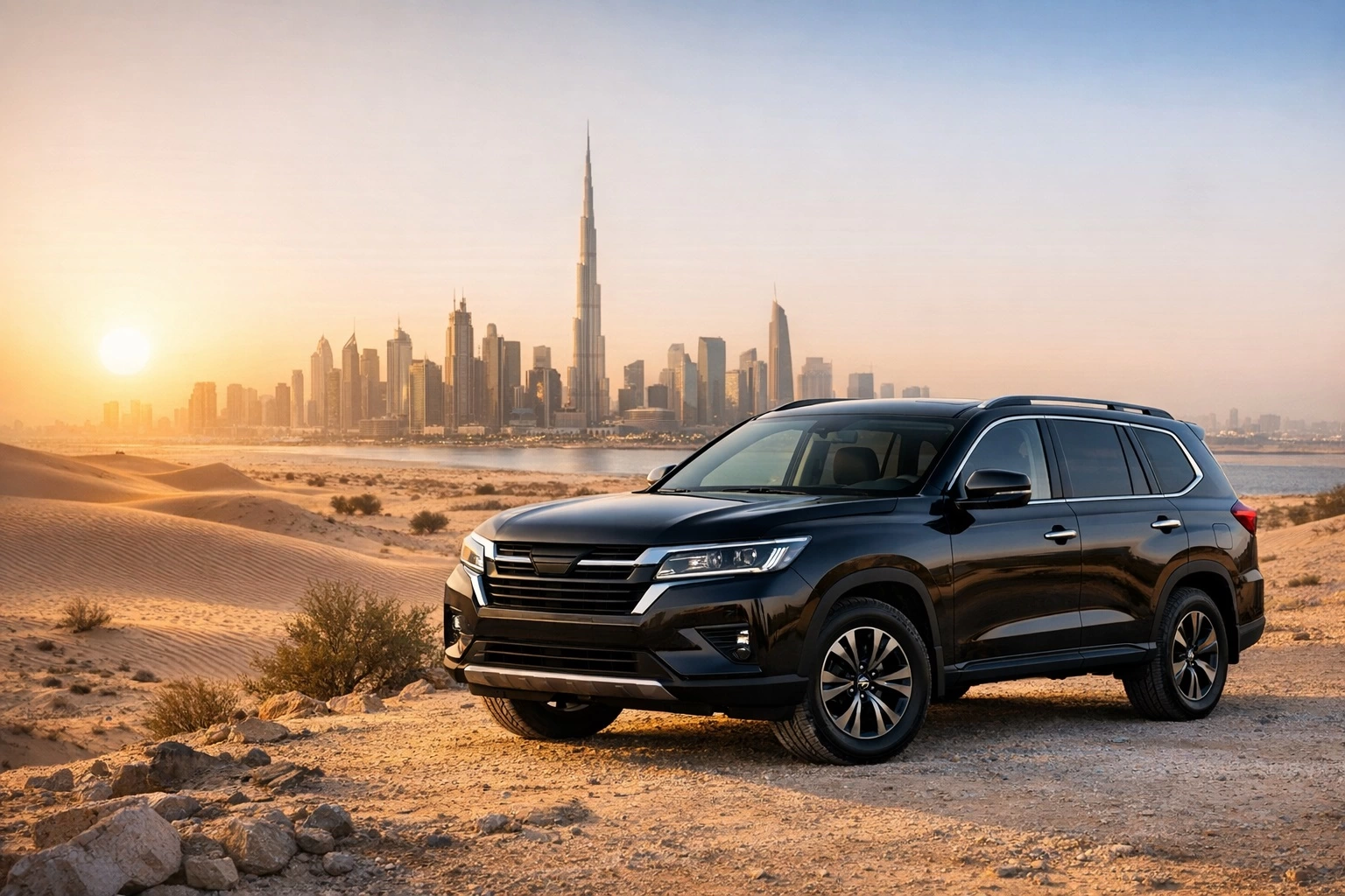 أفضل سيارات SUV عائلية الإمارات 2026 نيسان باترول بي واي دي جيتور