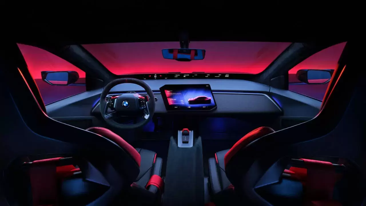 New BMW M3 Electric Concept interior