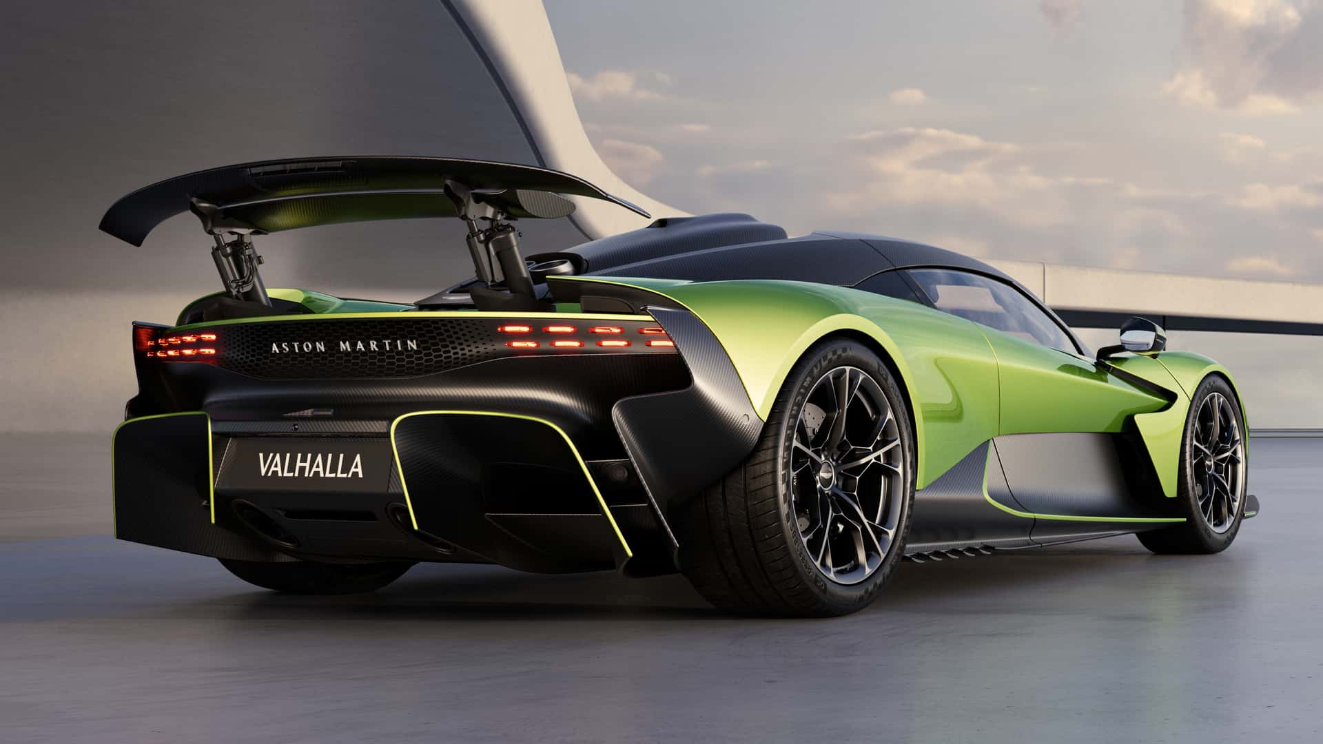 aston martin valhalla 1065hp hybrid supercar