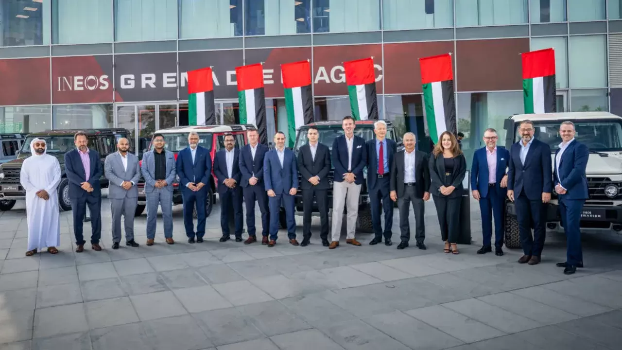 إطلاق إنيوس غرينيادير في الإمارات من إيه جي إم سي