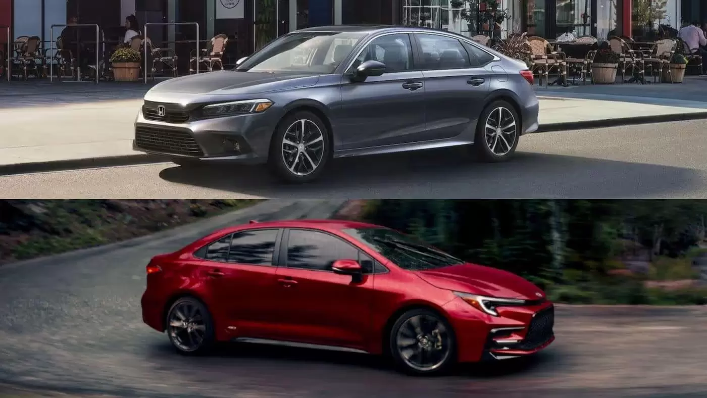 Honda Civic vs Toyota Corolla UAE 2025