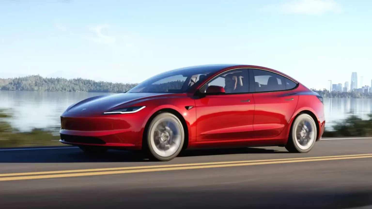 tesla model 3 uae