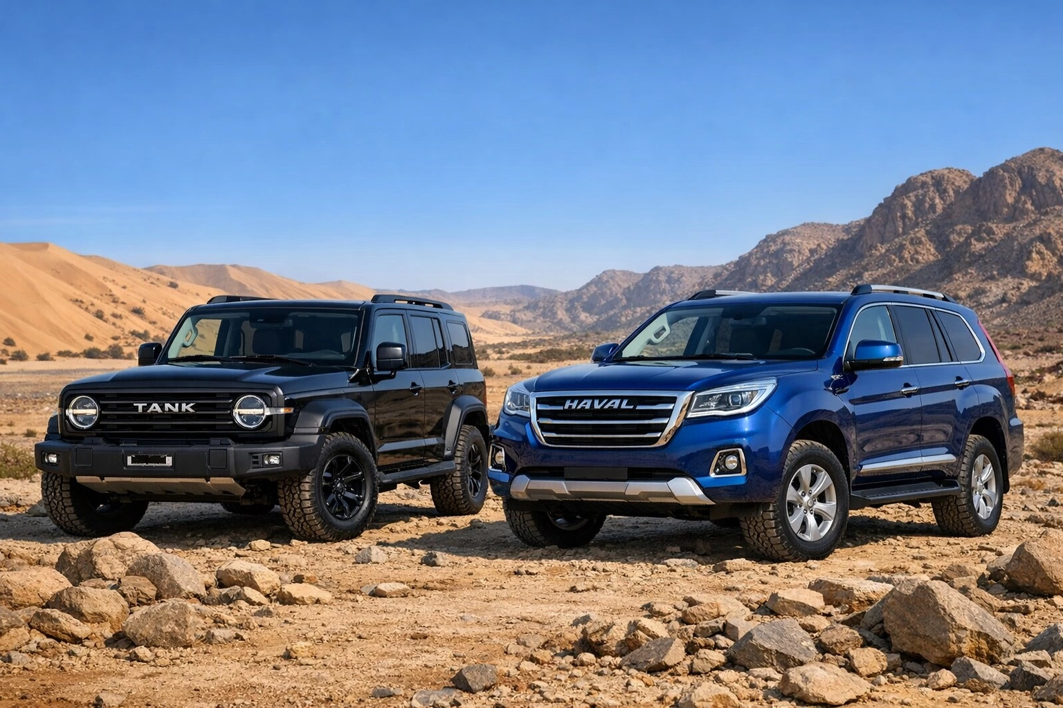 تانك 300 ضد هافال إتش 9 أفضل SUV في السعودية
