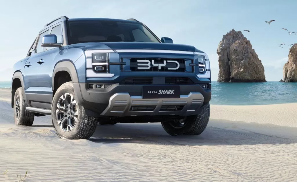 2025 BYD Shark Plug in Hybrid Pick Up UAE Launch