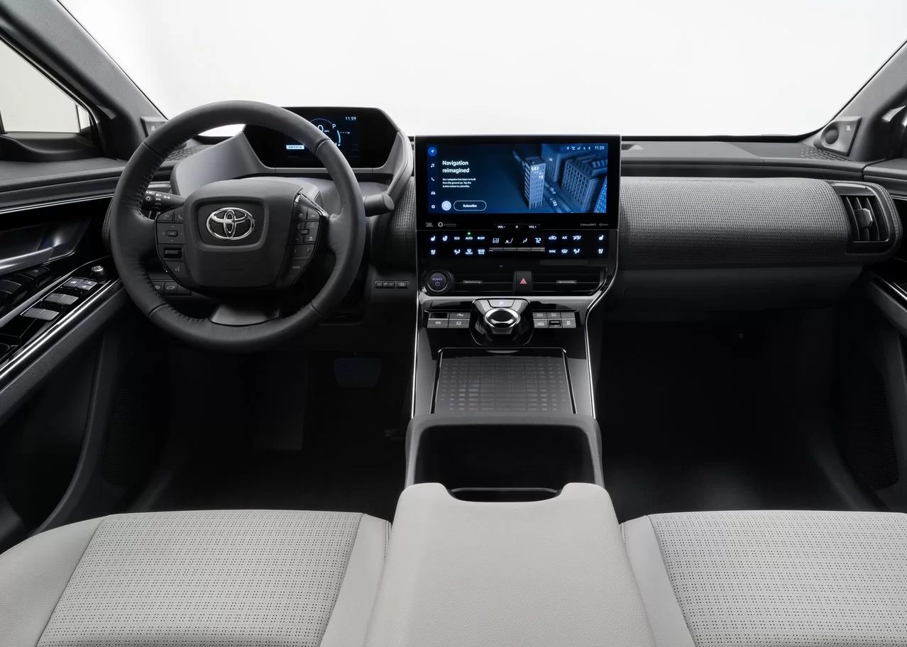 Toyota bZ4X interior