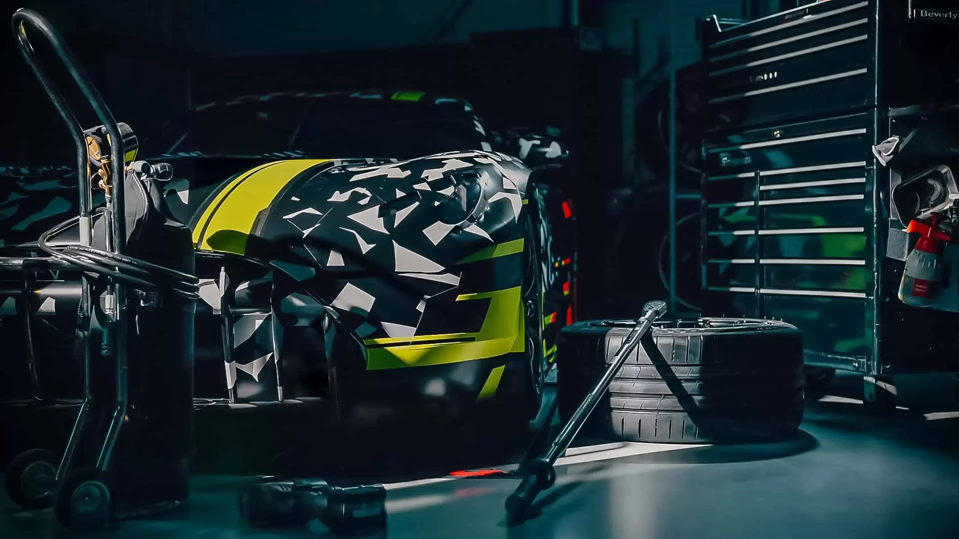 Mercedes teases wild AMG V8 GT Track Sport supercar