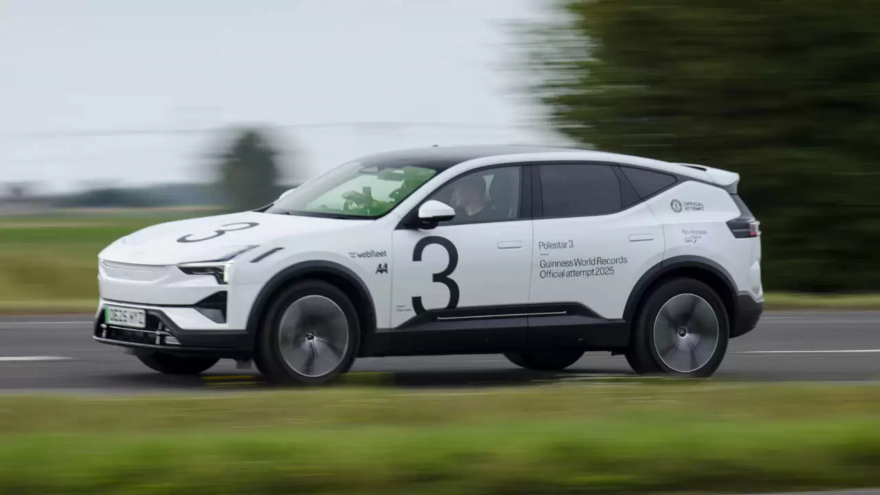 Polestar 3 Sets Guinness World Record for Longest Electric SUV Journey