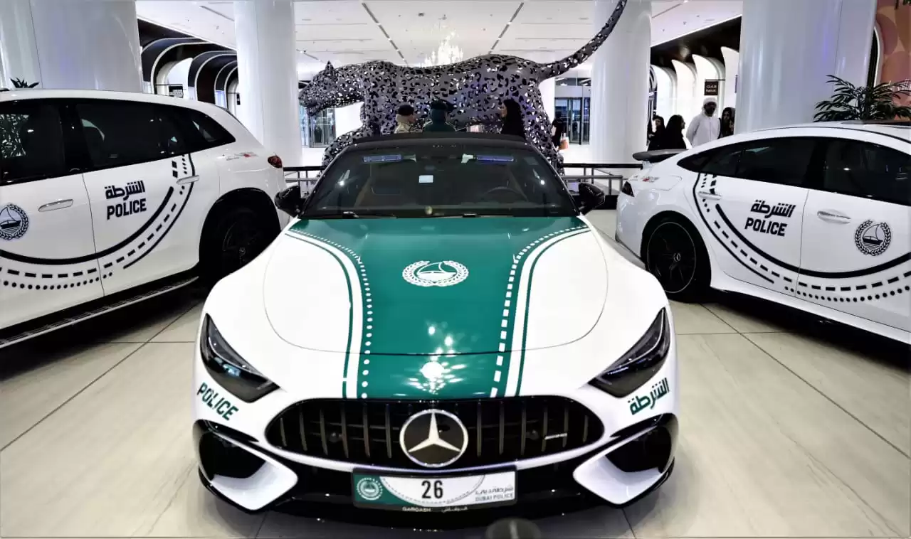 dubai police mercedes amg eqs fleet uae news