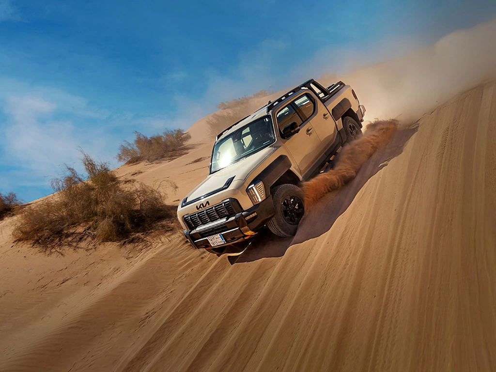 kia tasman first drive review jordan desert