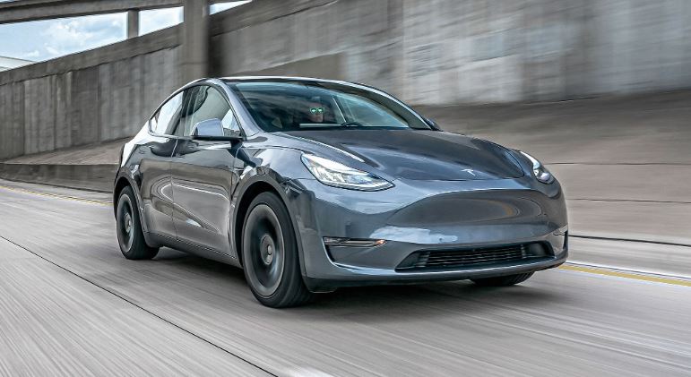 Tesla Model Y in Dubai