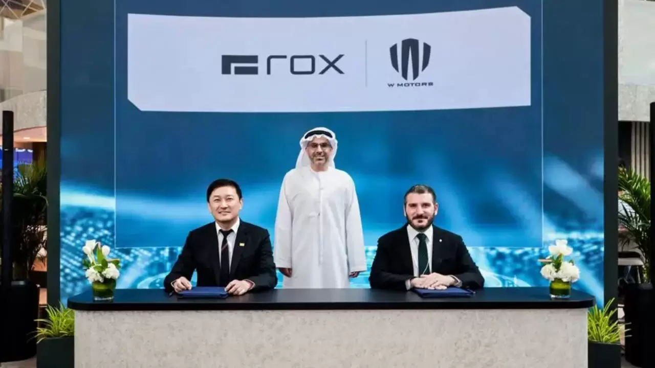 rox motor w motors ev production abu dhabi