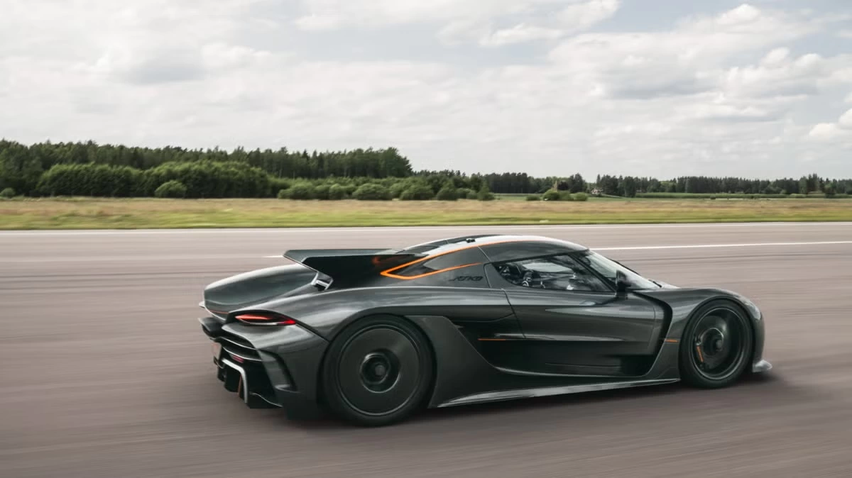 koenigsegg jesko absolut 0 to 400 to 0 record rimac
