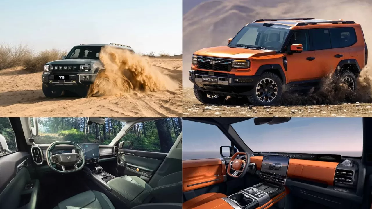 Jetour G700 vs Jetour T2