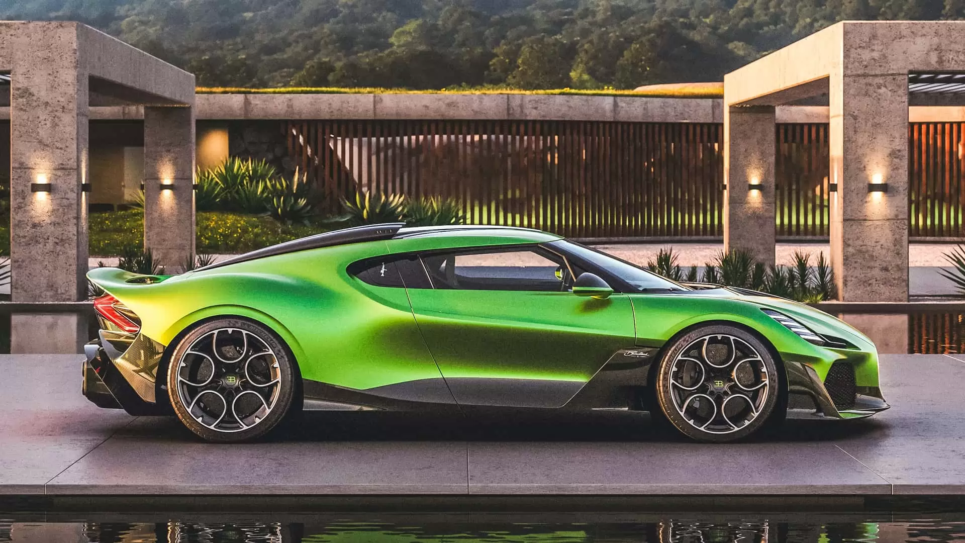 Bugatti reveals stunning 1,578hp Brouillard hypercar