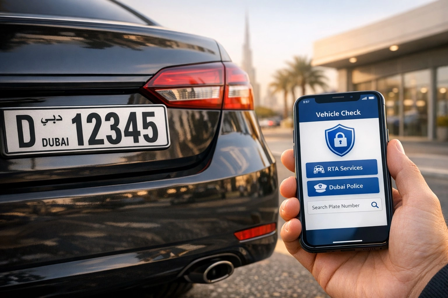 تفاصيل مالك السيارة برقم اللوحة دبي البدائل القانونية