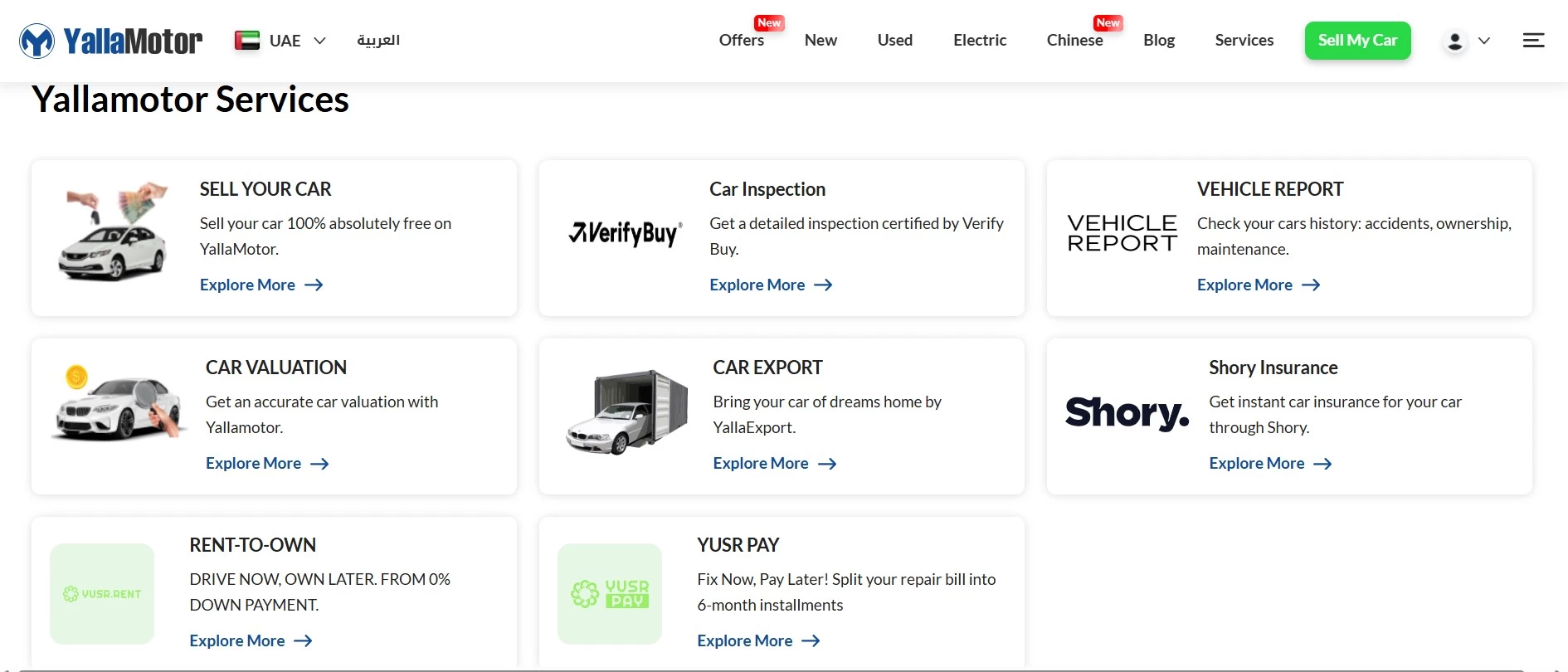 reliable used cars uae cheap maintenance