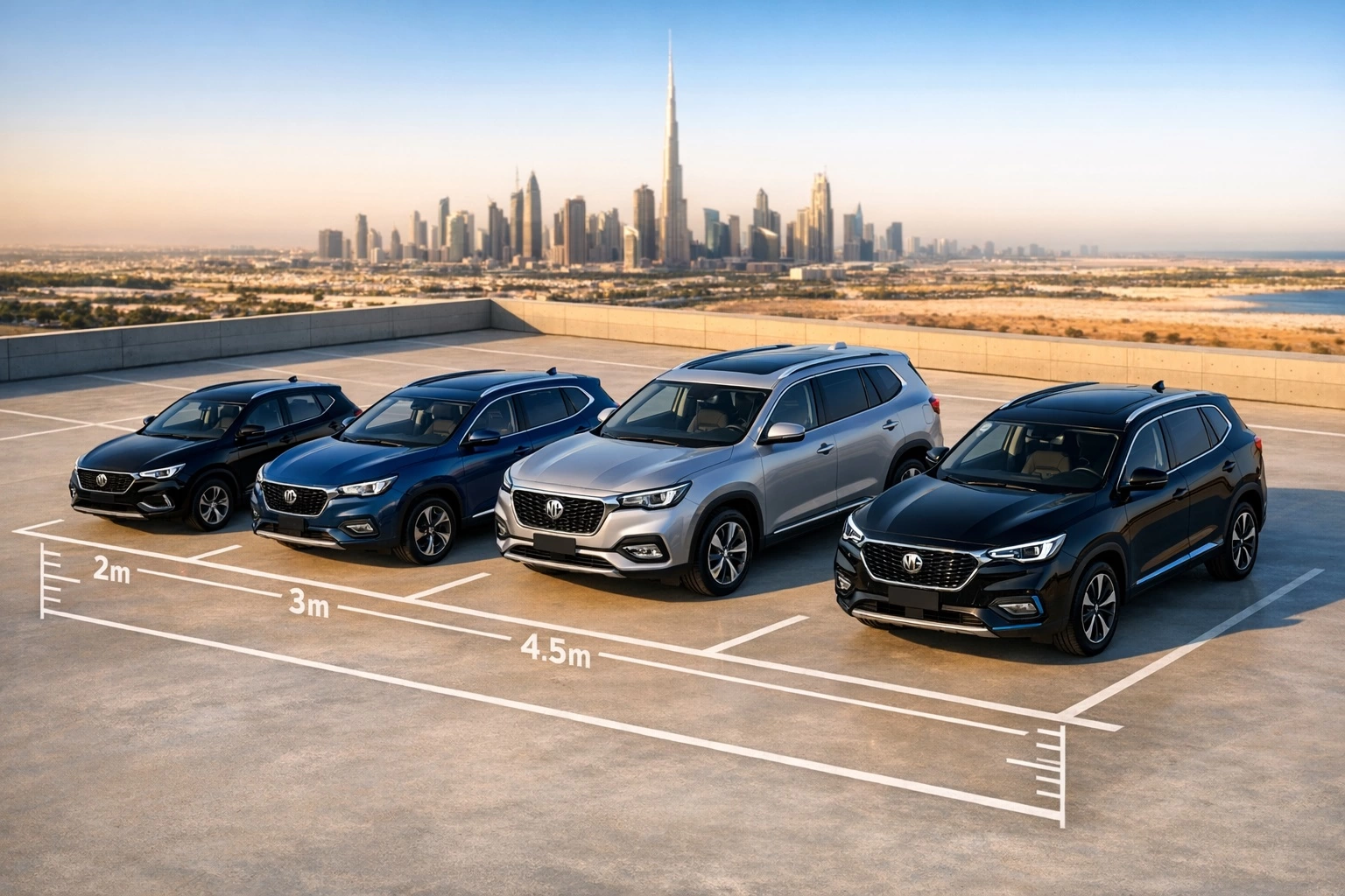 أفضل سيارات إم جي الرياضية في الإمارات مقارنة الأحجام وتصفح القوائم