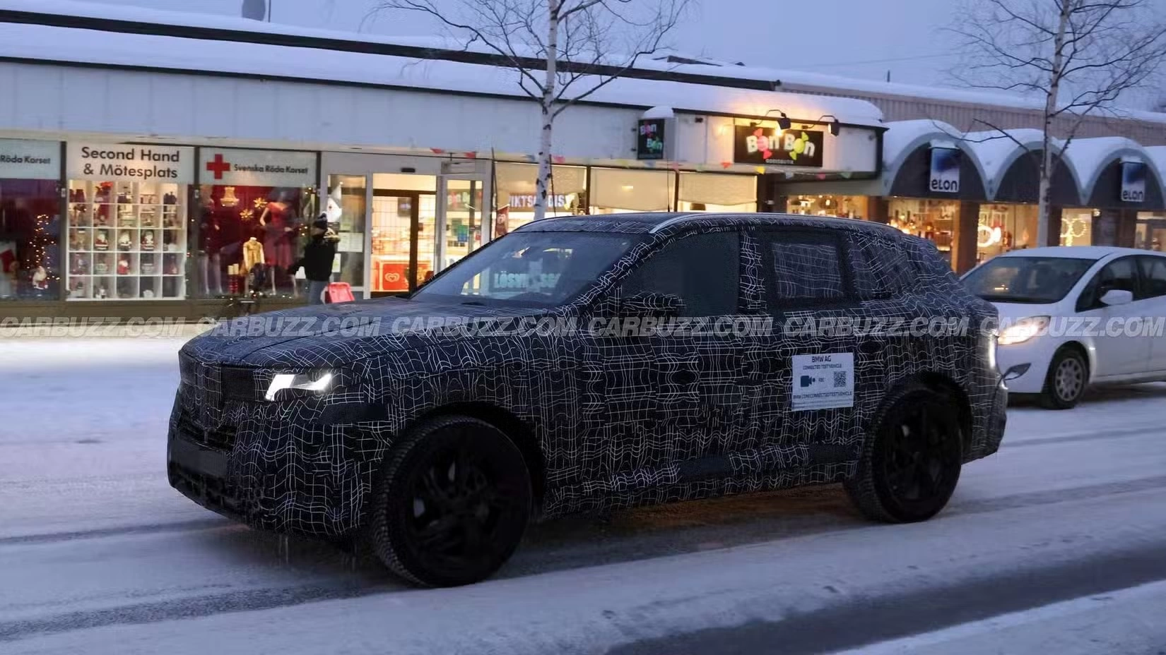 2027 BMW X5 spotted in the snow