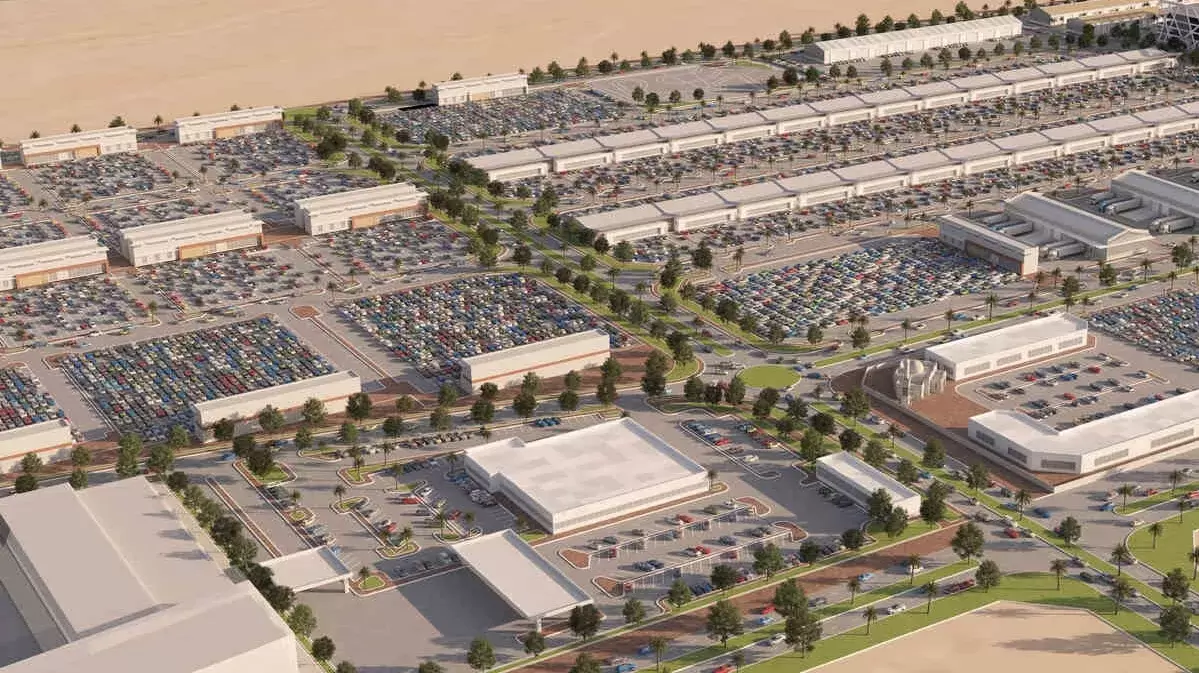 Dubai's Mega 22m Sq Ft Auto Market with 1500 Showrooms