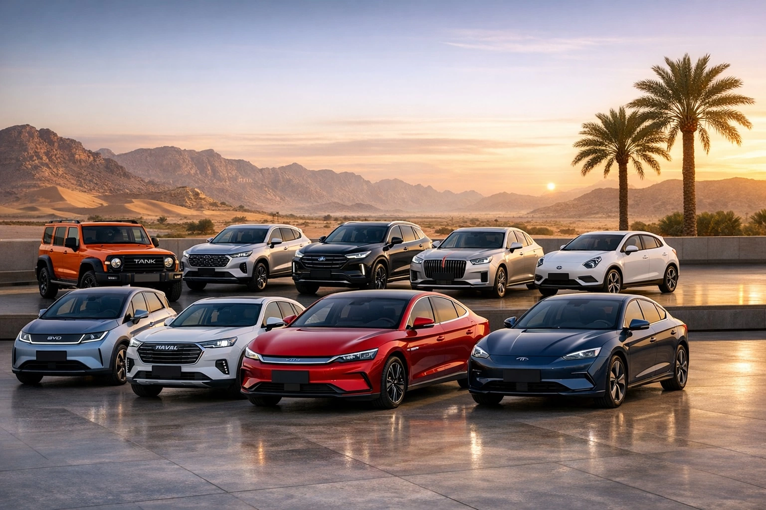 أفضل 10 سيارات صينية في السعودية 2026: تانك 300 هافال بي واي دي الأسعار والمواصفات