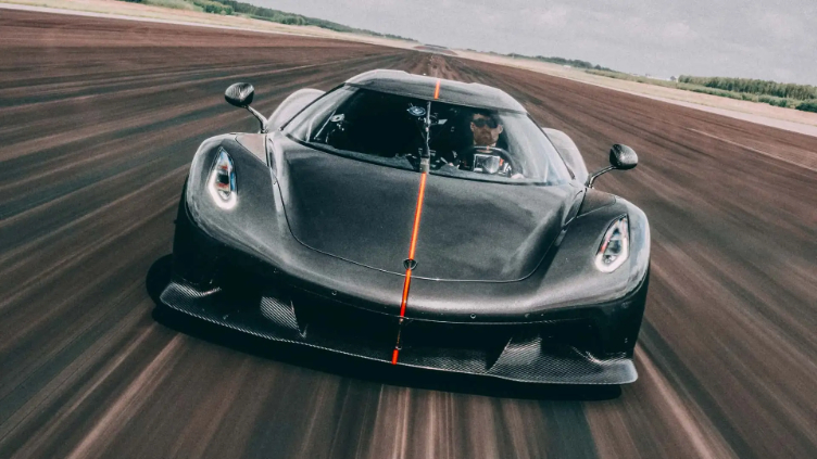 koenigsegg jesko absolut 0 to 400 to 0 record rimac
